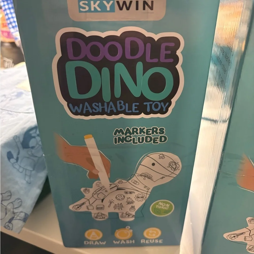 Doodle Dino Creative Toy - Teal